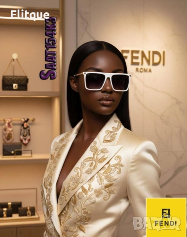 очила с калъф fendi , снимка 9 - Слънчеви и диоптрични очила - 52612403