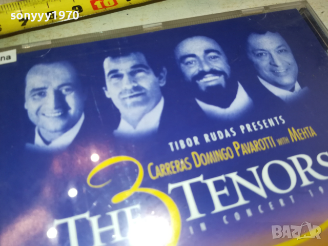 THE 3 TENORS CD-ВНОС GERMANY 1803241637, снимка 5 - CD дискове - 44824368