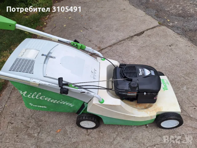 Косачка Viking 5.5к.с двоен нож 51см самоходна мулчираща с кош, снимка 14 - Градинска техника - 50392672