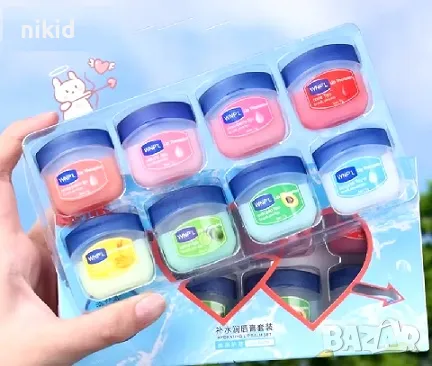 Vaseline вазелин за устни и тяло подхранва и възстановява