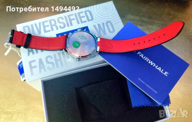 Клоуна MARK FAIRWHALE Нов часовник, снимка 4 - Мъжки - 48476816