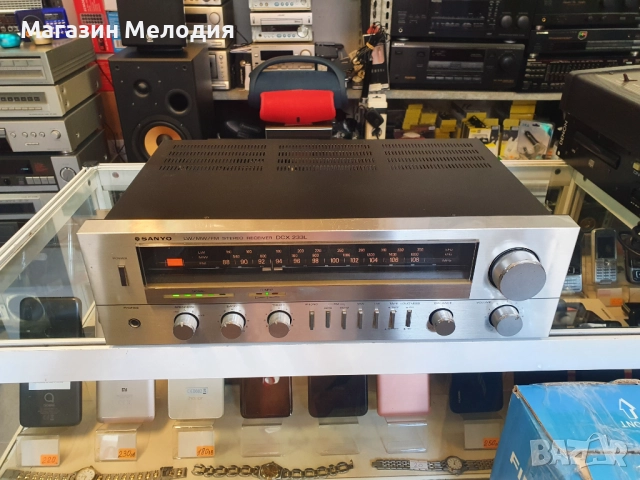 Ресийвър Sanyo DCX 233L В отлично техническо състояние, много добър външен вид., снимка 2 - Ресийвъри, усилватели, смесителни пултове - 24095849