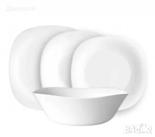 Сервиз за хранене Bormioli Rocco Parma от 19 части, снимка 2 - Сервизи - 49022037