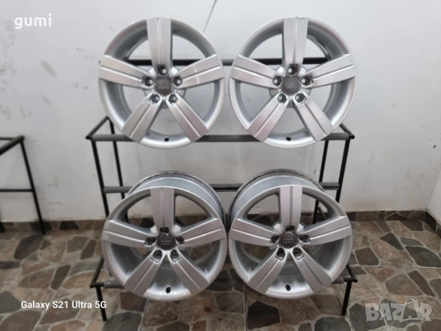4бр 17ски джанти за AUDI 5х112мм A170594 , снимка 6 - Гуми и джанти - 51243345