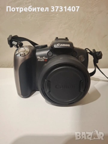 Фотоапарат Canon PowerShot SX20 IS, снимка 7 - Фотоапарати - 53477161
