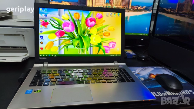 Бърз Лаптоп Toshiba с Intel Core i7 / 16Gb RAM / GeForce 950M 4Gb/ SSD, снимка 3 - Лаптопи за дома - 52698157
