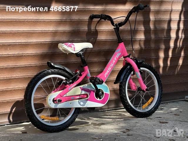Детски велосипед Passati Alex 16”, снимка 2 - Велосипеди - 55704625
