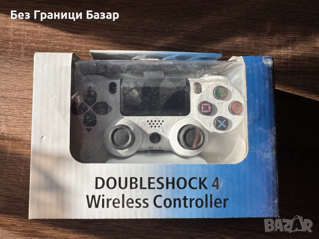 Нов Контролер за PS4 DoubleShock 4 безжичен бял джойстик за игри