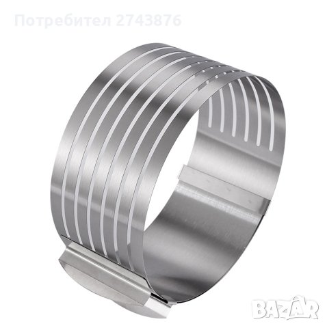 РЕГУЛИРУЕМА ФОРМА ЗА РЯЗАНЕ НА БЛАТОВЕ,МЕТАЛЕН РИНГ ЗА БЛАТОВЕ,ДИАМЕТЪР 15-20СМ, снимка 2 - Форми - 42021767