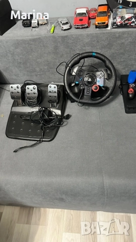 Ps4, волан logitech 29, vr очила, два джойстика, снимка 5 - PlayStation конзоли - 52893767