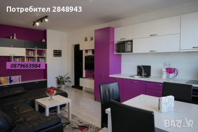 Двустаен апартамент в кв. Люлин 6