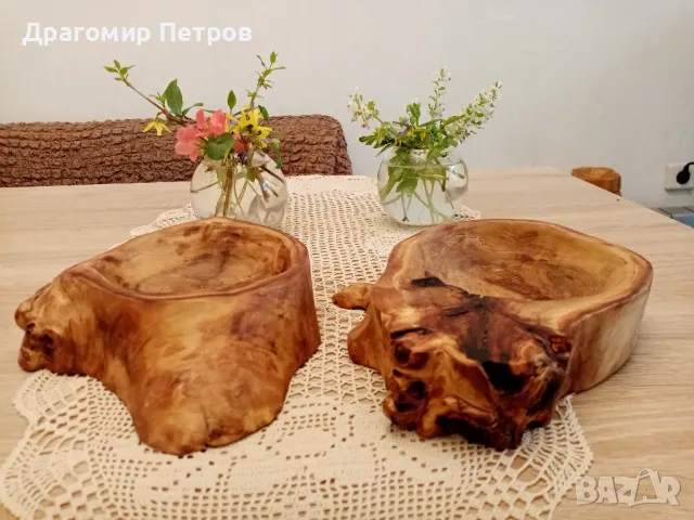 Ръчно изработени купички за ядки., снимка 1
