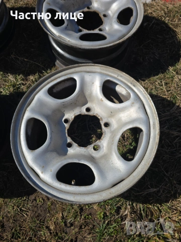 Железни джанти 15-ки, 5x139.7мм за Фероза, Витара, Джимни, Лада Нива и др., снимка 2 - Гуми и джанти - 53678686