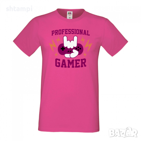 Мъжка тениска Professional Gamer, снимка 8 - Тениски - 36193357