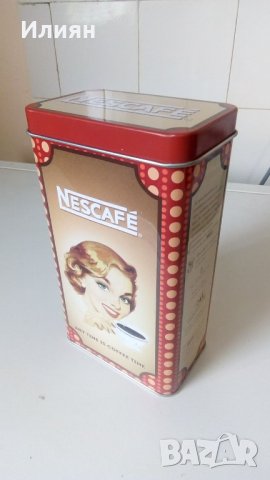 Метална кутия Nescafe, снимка 2 - Колекции - 34180375