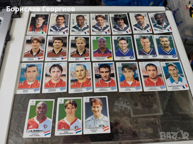 Лот стикери и карти на Панини Panini 1996 / 98/1999/2000, снимка 4 - Колекции - 53497453