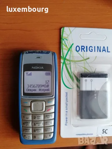 Продавам Нокиа 1112 + нова батерия, снимка 3 - Nokia - 56377424