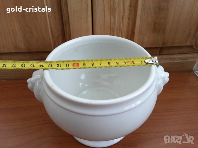 Порцеланова купа фруктиера супник кашпа , снимка 4 - Антикварни и старинни предмети - 36051842