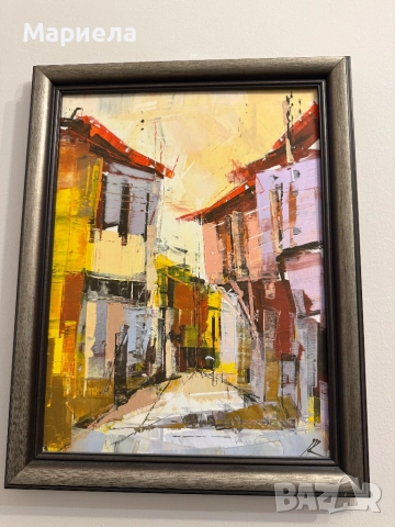 Картина на Любомир Коларов,цена 340 лв.