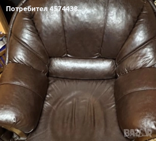 Качествена Холна Гарнитура - Еко Кожа - Меки мебели, снимка 10 - Дивани и мека мебел - 52254770