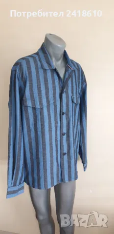 Tommy Hilfiger Cotton / Linen Regular Fit Mens Size L НОВО!  Лен ОРИГИНАЛ! Мъжка Ленена Риза!, снимка 4 - Ризи - 49859384