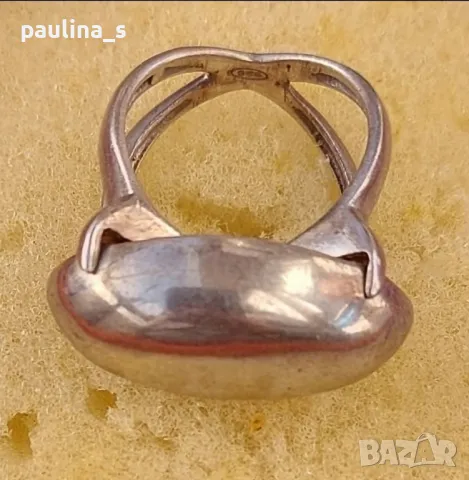 Три различни модели / Винтидж / Масивен дизайнерски сребърен пръстен проба 925 и Житен клас , снимка 12 - Пръстени - 42988584