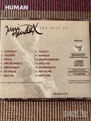 Jimmi Hendrix,Cream, снимка 4 - CD дискове - 39828244