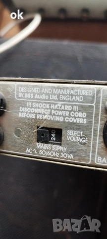 crossover bss fds 360, снимка 4 - Ресийвъри, усилватели, смесителни пултове - 53011200