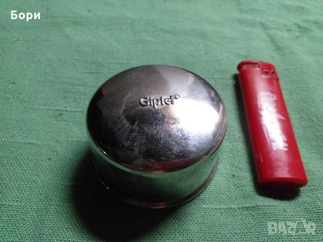 GIPFEL чаша сгъваема от алпака/неръждавейка, снимка 3 - Чаши - 34296913