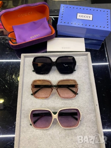 очила с черен обикновен калъф и ув защита gucci , снимка 5 - Слънчеви и диоптрични очила - 51447417