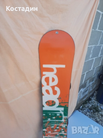 Сноуборд HEAD 135см.   с автомати. , снимка 8 - Зимни спортове - 52464440