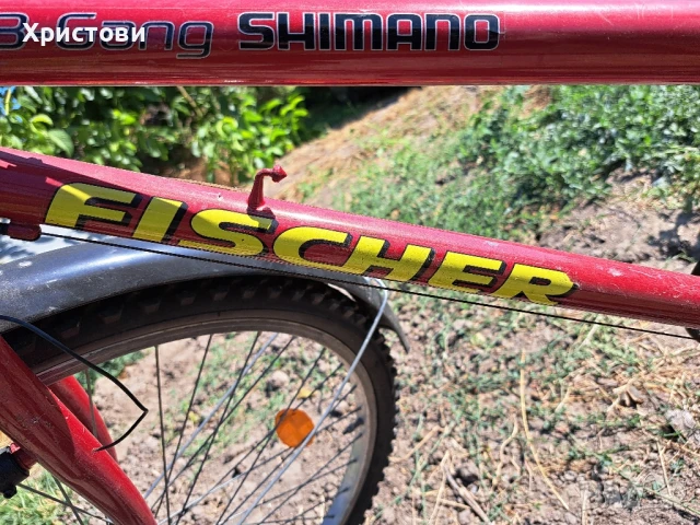 Продавам много запазено дамско колело Fischer Shimano 18 Gang , снимка 2 - Велосипеди - 51009068