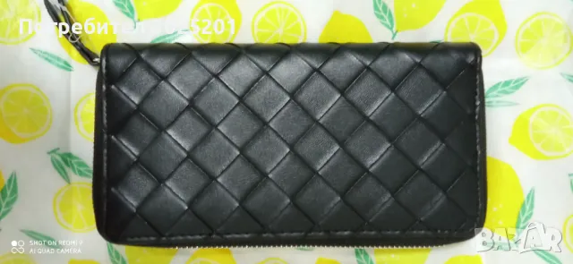 Дамско Портмоне Естествена Кожа, снимка 2 - Портфейли, портмонета - 47804049