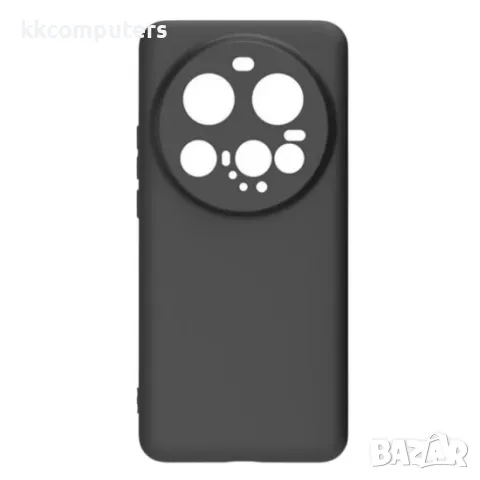 Силиконов кейс iPaky матиран, За Xiaomi 15 Ultra, Черен, снимка 2 - Калъфи, кейсове - 50348955