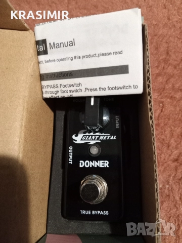 Ефект за ел.китара GIANT METAL , снимка 7 - Китари - 51450217