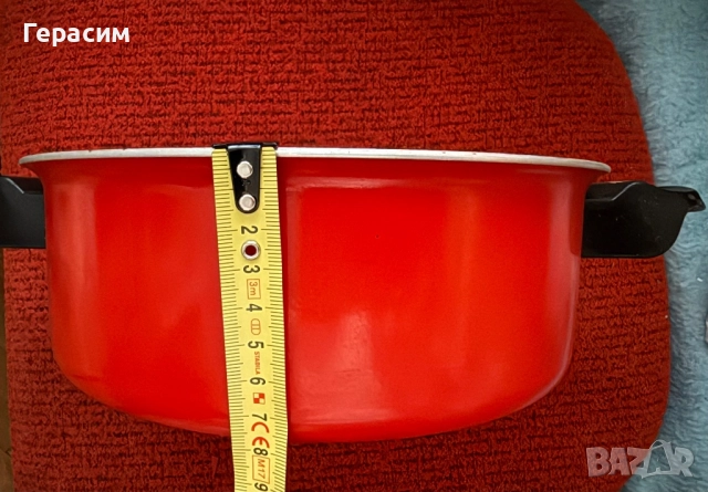 Емайлирана тефлонова тенджера чисто нова предприятие за готови изделия одесос варна, снимка 4 - Съдове за готвене - 52412691