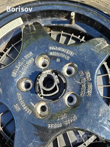 Продавам оригинална резервна гума комплект за Мерцедес S klasse A2204010402 /става и за други модели, снимка 5 - Гуми и джанти - 47623058