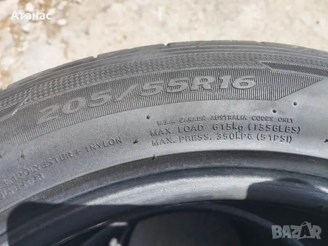Летни гуми 205/55R16 HANKOOK , снимка 5 - Гуми и джанти - 50151679