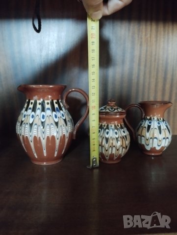 стар керамичен сервиз, снимка 4 - Антикварни и старинни предмети - 40885984