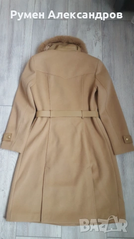 Дамско палто GUESS AMELIA Beige в размер М, снимка 18 - Палта, манта - 53119967