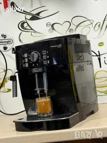 Кафемашина кафе автомат delonghi magnifica S с гаранция