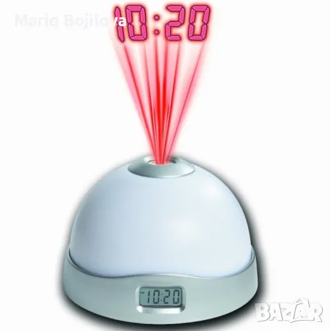 Детска лампа с прожектор „Нощно небе“ – магическа светлина и часовник в едно, снимка 2 - Други - 49156764