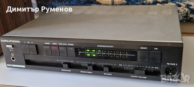 Усилвател Grundig V-30, снимка 4 - Ресийвъри, усилватели, смесителни пултове - 52942466