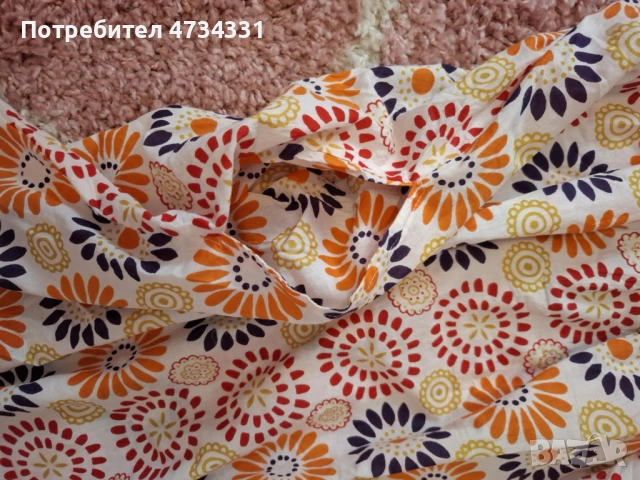 Цветна Рокля с джобове, снимка 5 - Рокли - 53477458