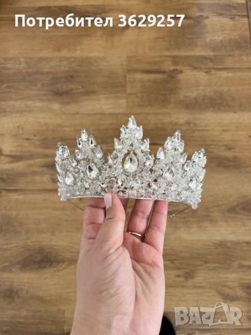 Булчинска рокля+було+корона, снимка 3 - Сватбени рокли - 50852295