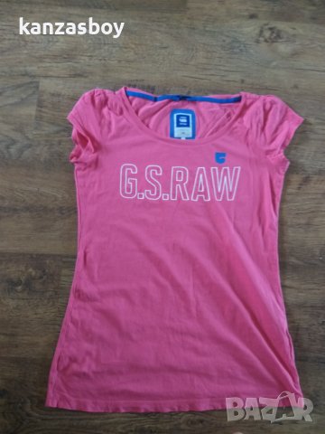 G-star - страхотна дамска тениска, снимка 4 - Тениски - 41656527