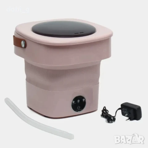 Мини сгъваема пералня с центрофуга, снимка 1