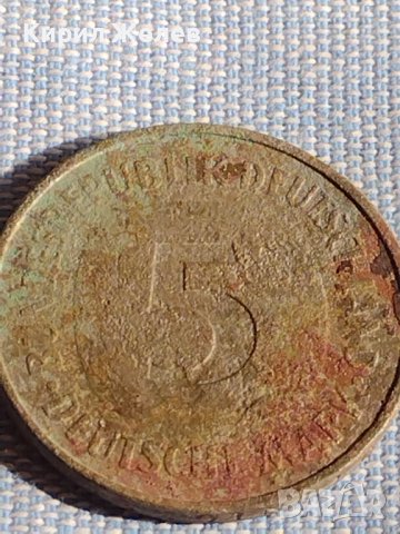 Монета 5 марки 1975г. Германия рядка за КОЛЕКЦИОНЕРИ 39805, снимка 3 - Нумизматика и бонистика - 44429185
