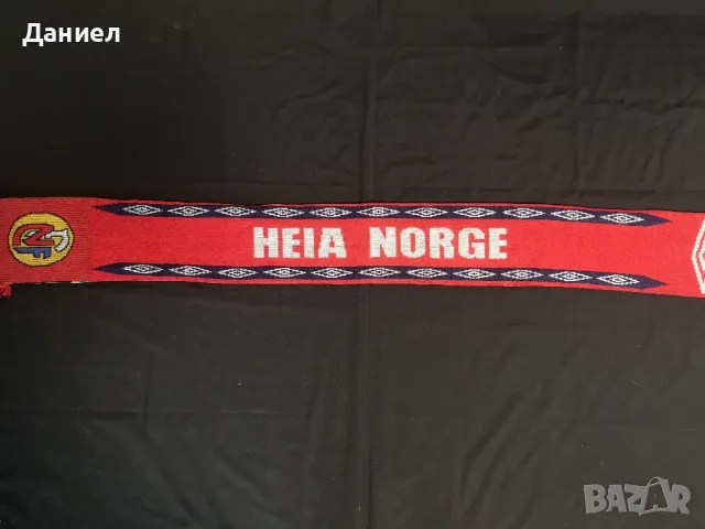 Винтидж шал на Норвегия , снимка 4 - Футбол - 48446564
