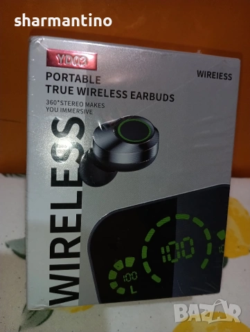 Безжични слушалки нови - 9 €